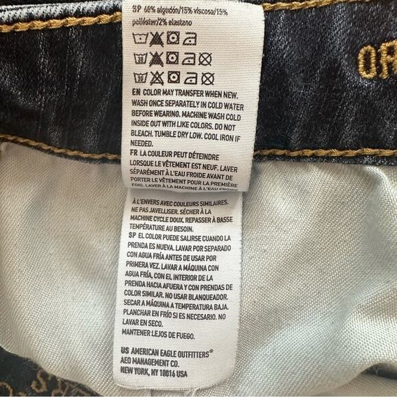 American Eagle Mens Original Boot Jeans Active Flex Blue Denim 33 x 34 - Picture 11 of 13